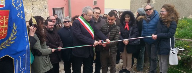 Canosa – Inaugurato il percorso naturalistico ed archeologico “Pietra Caduta”