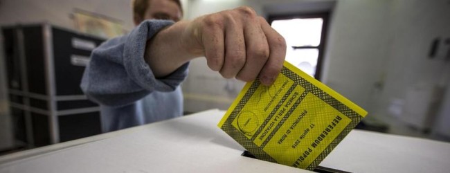 Trani – Referendum trivelle: alle ore 12 ha votato l’11%