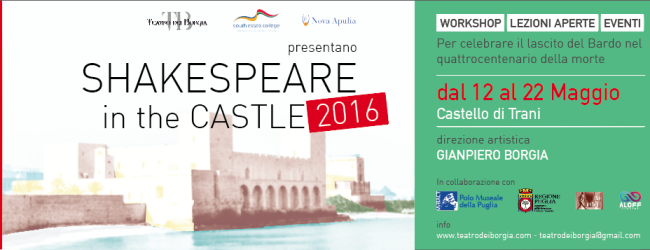 Trani – Festival multidisciplinare: Shakespeare in the castle