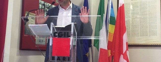 Puglia – Pino Gesmundo eletto segretario CGIL regionale