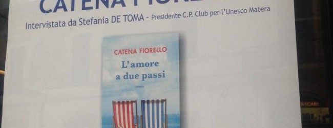 Trani – Lega Navale, presentazione libro di Catena Fiorello “L’amore a due passi”