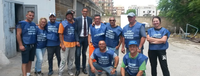 Trani – Cantieri di cittadinanza, il sindaco incontra i beneficiari