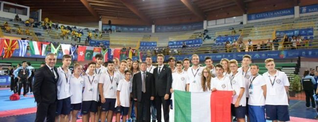 Andria – Taekwondo: soddisfazioni per i campionati mondiali