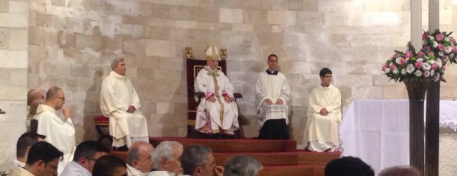 Trani – Dedicazione della Cattedrale: mons. Pavone nuovo vicario generale