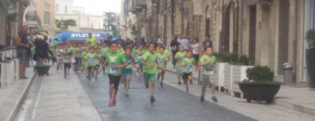 Tranincorsa: stamattina la partenza della mezza maratona. Ieri la Junior Trani race