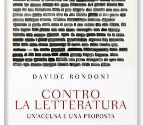 Trani – Stasera a Luna di sabbia per “Scrittori nel tempo” arriva Davide Rondoni “Contro la letteratura”