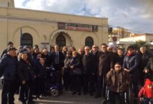 Bisceglie – Protesta abbattimento barriere architettoniche stazione, Spina: “Battaglia di civiltà”