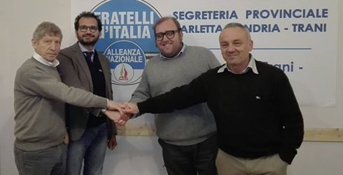 Trani – Emanuele Tomasicchio approda a Fratelli d’Italia