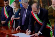 VIDEO – Giorgino firma convenzione per riqualificazione periferie a Palazzo Chigi