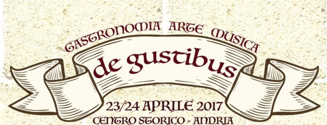 Andria – De Gustibus: gastronomia, arte e musica all’Officina San Domenico