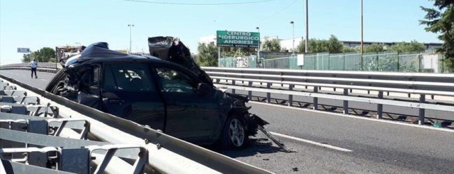 Ss 170 Andria – Barletta: grave incidente, tre feriti