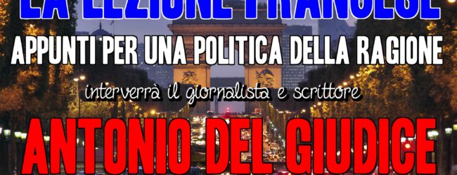 Andria – “Appunti per una politica della ragione”: se ne discute con il giornalista Del Giudice