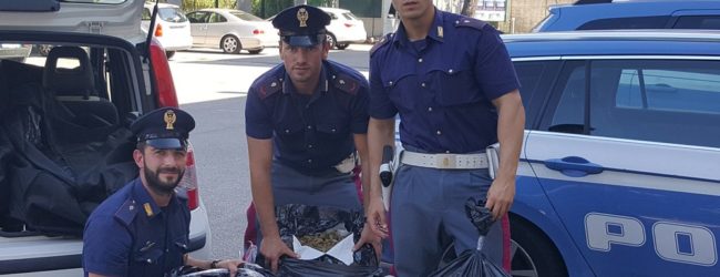 Autostrada A16: trovati 45kg di marijuana