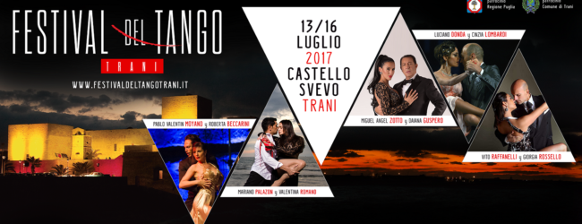 Trani – Giovedi al Castello presentazione del “Festival del Tango”. Il programma