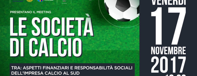 Bisceglie – Le Società di calcio tra aspetti finanziari e responsabilità sociali