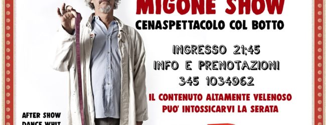 Trani – Domani al New Vver Ristotheatre arriva Paolo Migone