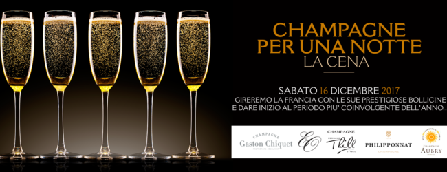 Trani – Le Lampare al fortino:  Champagne per una notte – La Cena