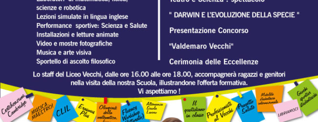 Trani – Giornata della cultura scientifica al Liceo Vecchi