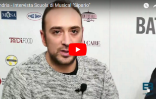 Andria – Scuola di Musical Sipario: videointervista con Riccardo Confalone