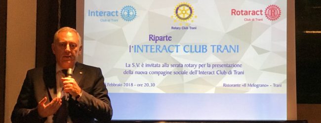 Trani – Riapre l’Interact Club