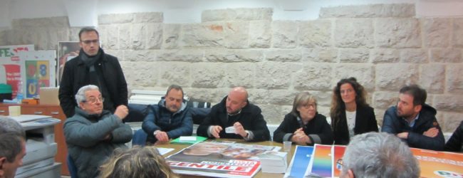 Barletta – Il PD presenta i suoi candidati al Parlamento: Caracciolo e Messina