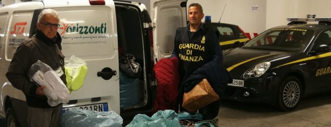 Barletta – Merce sequestrata donata all’associazione Orizzonti