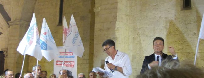 Barletta – Amministrative. Cannito: “Non ci si improvvisa sindaco. I barlettani dovrebbero votarmi perchè..” Foto e Video