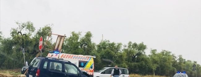 Bisceglie – Incidente stradale sulla Corato-Bisceglie: 2 feriti