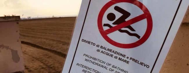 Barletta – Divieto di balneazione a Ponente: gli esiti degli accertamenti