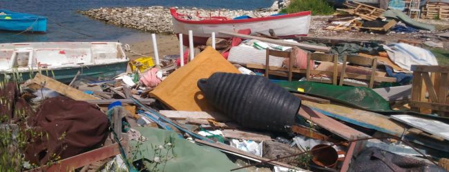 Bisceglie – Pro Natura: tonnellate di rifiuti abbandonati a Cala Pantano