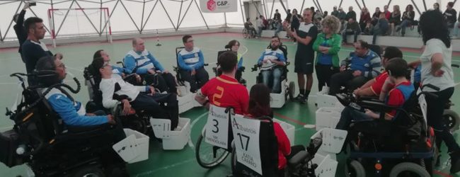 Puglia pioniera del Powerchair Football : a Bari il battesimo del calcio in carrozzina elettrica