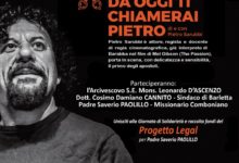 Barletta – L’ attore Pietro Sarubbi con “Seguimi” al cinema Paollilo per sostenere il progetto “Legal”