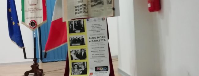 Convegno “Aldo Moro e Barletta: una lunga storia d’amore e di cultura”. Foto e Video