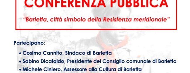 Barletta – Inaugurazione nuova sede comunale A.N.P.I.