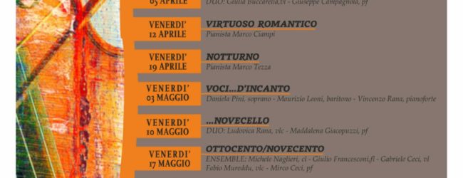 Trani – Stagione concertistica 2019: primavera in musica