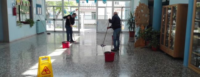 Trani  – AGGIORNAMENTI. Maltempo: allagata la scuola Petronelli. LE FOTO