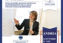 “NLP for English”, ad Andria il metodo per imparare velocemente l’inglese