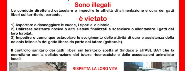 ENPA Barletta, due iniziative per coniugare il benessere degli animali con il senso civico