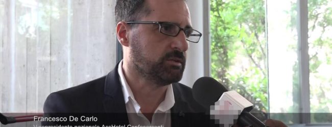 Covid-19, Assoturismo Puglia Confesercenti, De Carlo : “Rischiamo il fallimento, non c’è liquidità per far fronte ai costi”