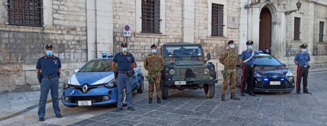 BAT – Militari dell’esercito in servizio sulle strade della provincia. FOTO